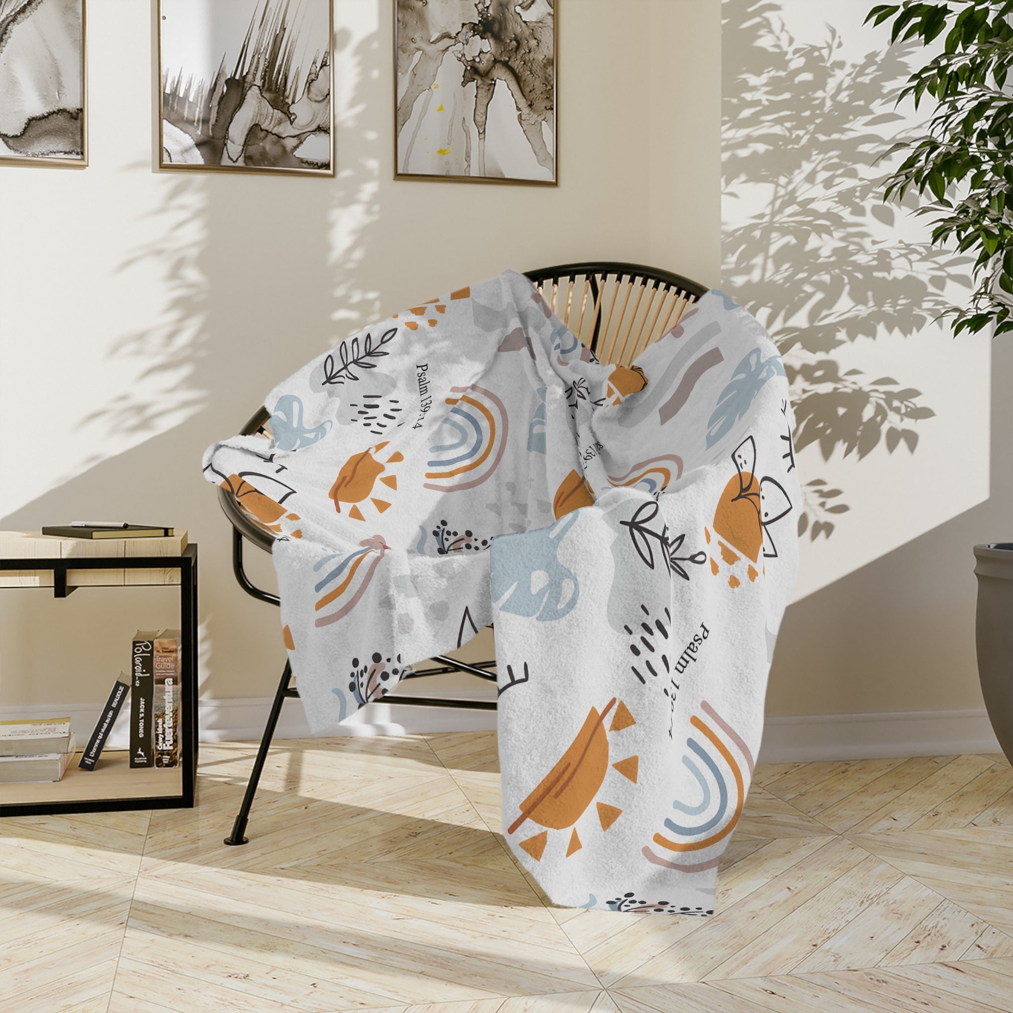 Fearfully and Wonderfully Made Fleece Blanket