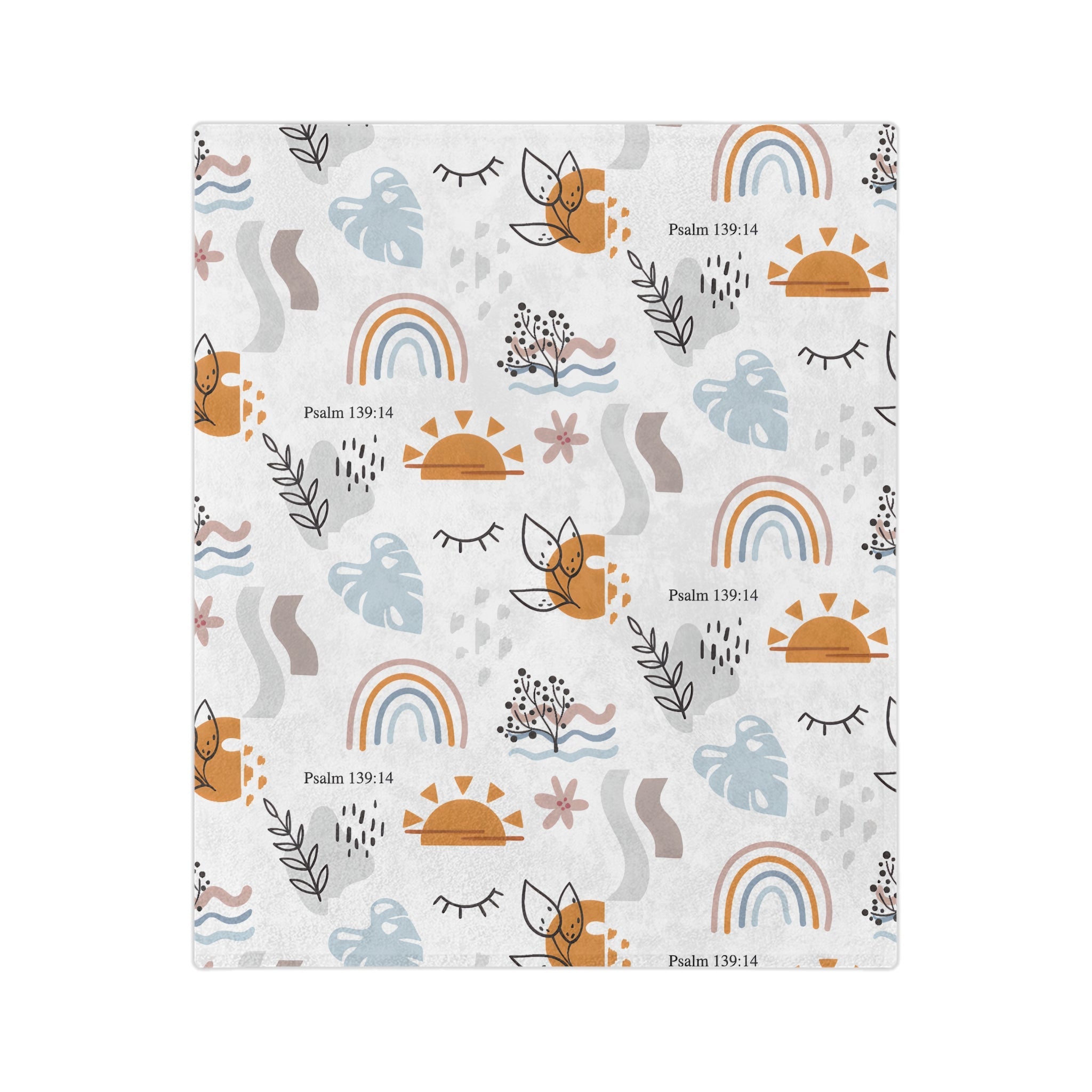 Fearfully and Wonderfully Made Fleece Blanket