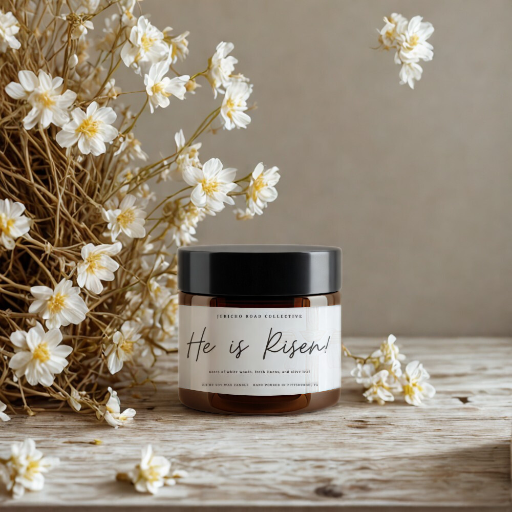 He is Risen! Soy Wax Candle