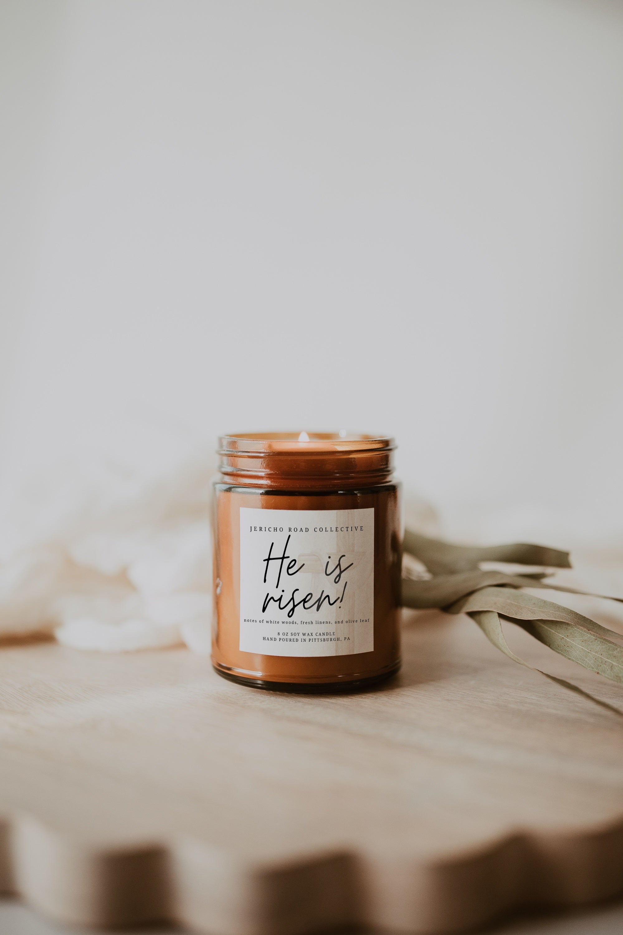He is Risen! Soy Wax Candle