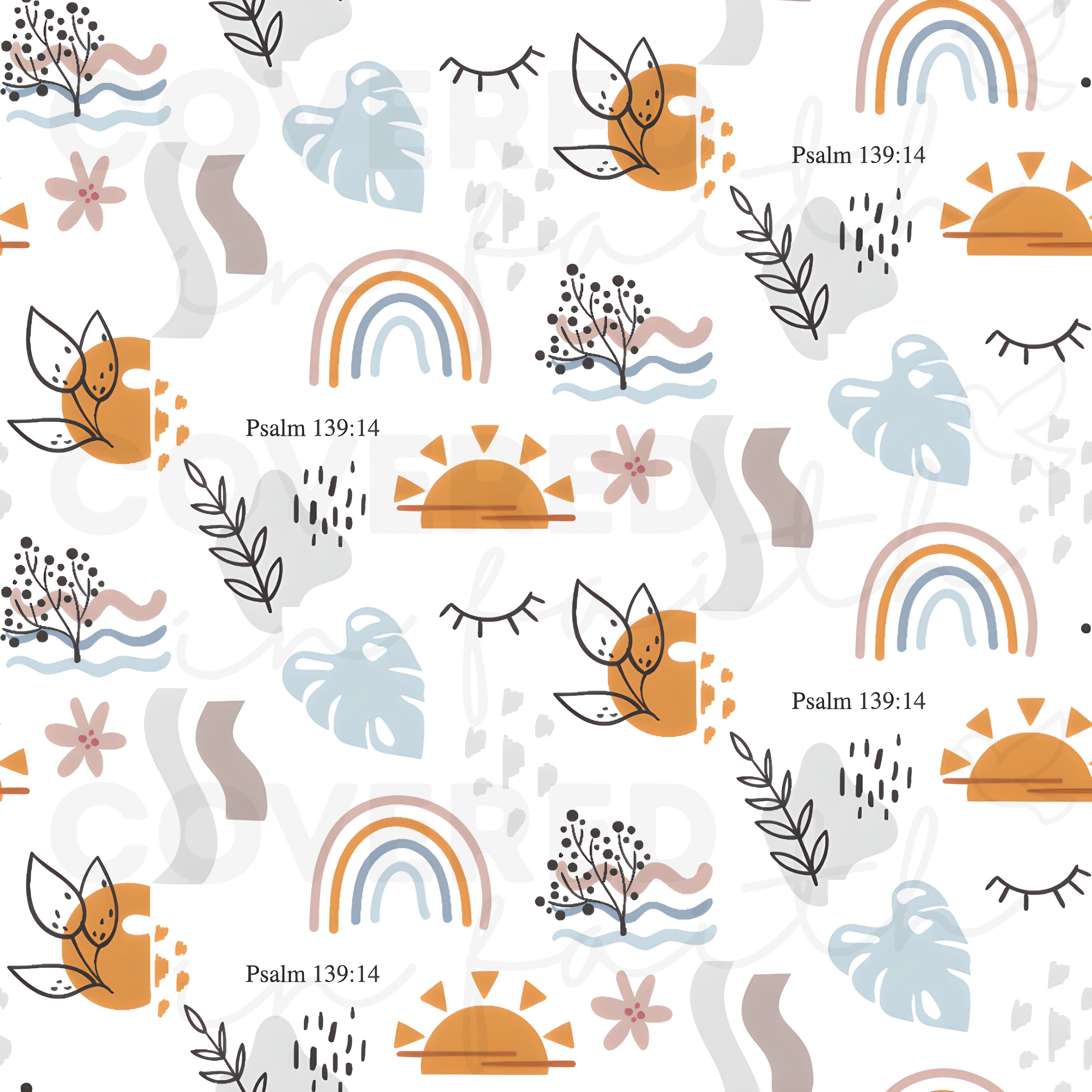 Fearfully and Wonderfully Made Fleece Blanket