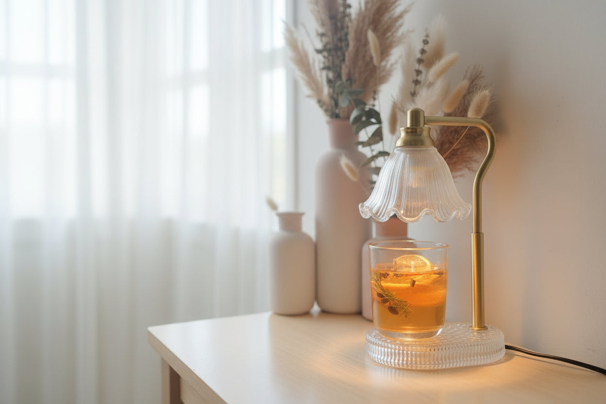 Champagne Simmer Pot Jar (Use with Lamp Warmer | Sold Separately)